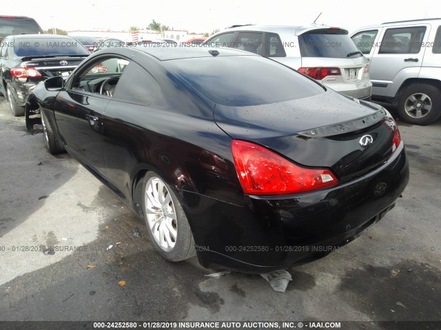 JN1CV6EK0CM420367 - 2012 INFINITI G37 SPORT BLACK photo 3