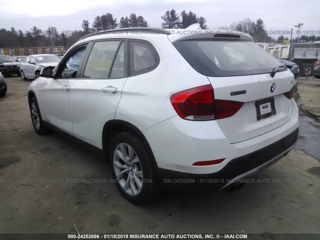 WBAVL1C5XEVY12293 - 2014 BMW X1 XDRIVE28I WHITE photo 3