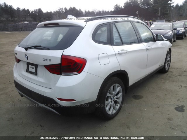 WBAVL1C5XEVY12293 - 2014 BMW X1 XDRIVE28I WHITE photo 4