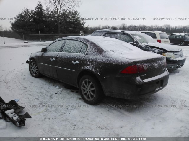 1G4HD572X6U152537 - 2006 BUICK LUCERNE CXL MAROON photo 3