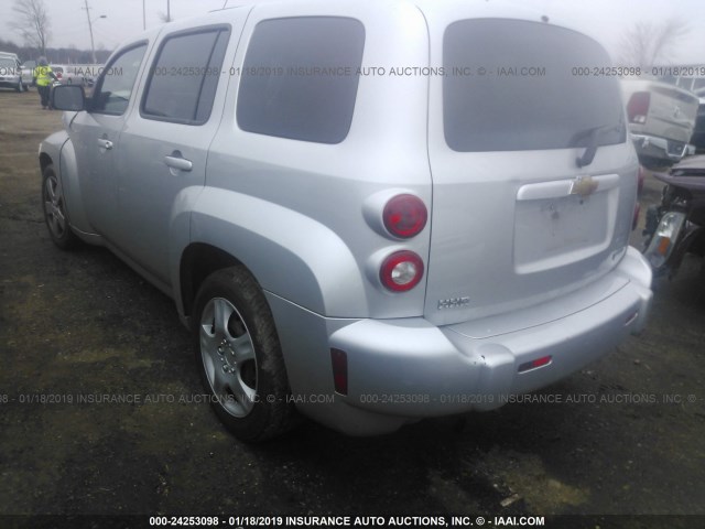 3GNBAAFW5BS643583 - 2011 CHEVROLET HHR LS Plata foto 3