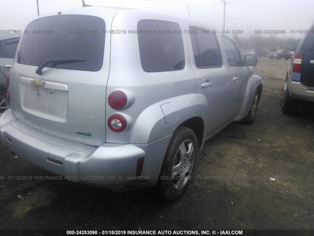 3GNBAAFW5BS643583 - 2011 CHEVROLET HHR LS Plata foto 4