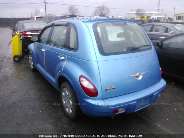 3A8FY48B18T208704 - 2008 CHRYSLER PT CRUISER BLUE photo 3