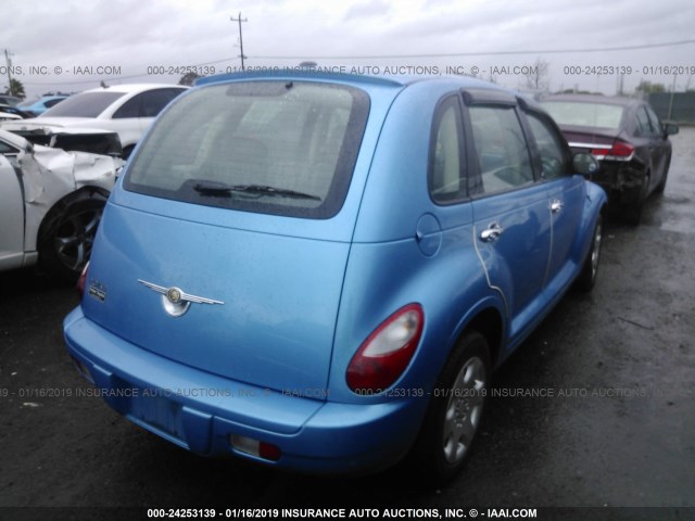 3A8FY48B18T208704 - 2008 CHRYSLER PT CRUISER BLUE photo 4