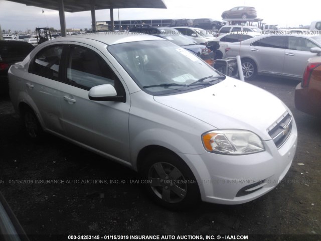 KL1TD5DE4AB091310 - 2010 CHEVROLET AVEO LS/LT Սպիտակ լուսանկար 1