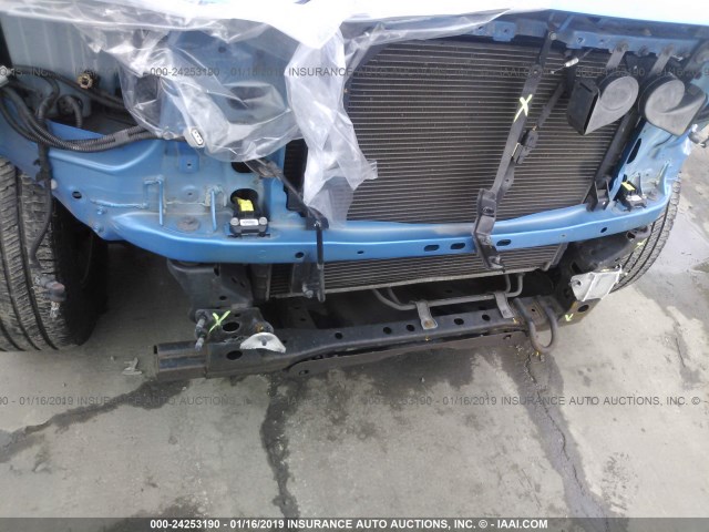 5TEJU62N48Z552813 - 2008 TOYOTA TACOMA DOUBLE CAB PRERUNNER BLUE photo 6