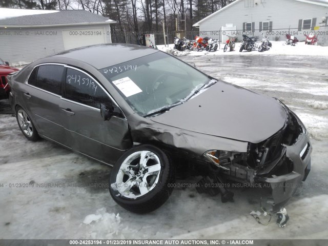 1G1ZC5E06AF127105 - 2010 CHEVROLET MALIBU 1LT ყავისფერი ფოტო 1