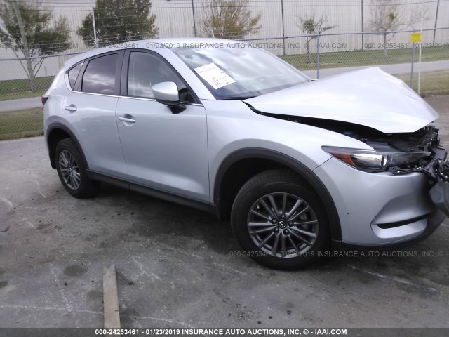 JM3KFACL1H0209169 - 2017 MAZDA CX-5 TOURING SILVER photo 1