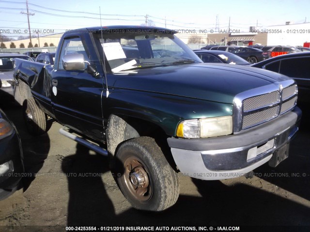 1B7KF26Z7RS637171 - 1994 DODGE RAM 2500 GREEN photo 1