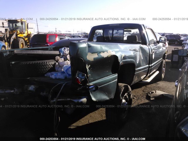 1B7KF26Z7RS637171 - 1994 DODGE RAM 2500 GREEN photo 4