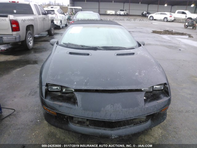 2G1FP32P7S2132622 - 1995 CHEVROLET CAMARO Z28 BLACK photo 6