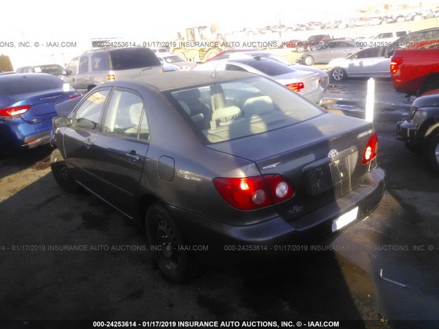 1NXBR32E37Z877427 - 2007 TOYOTA COROLLA CE/LE/S GRAY photo 3