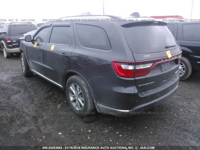 1C4RDHDG6EC481329 - 2014 DODGE DURANGO LIMITED BLACK photo 3