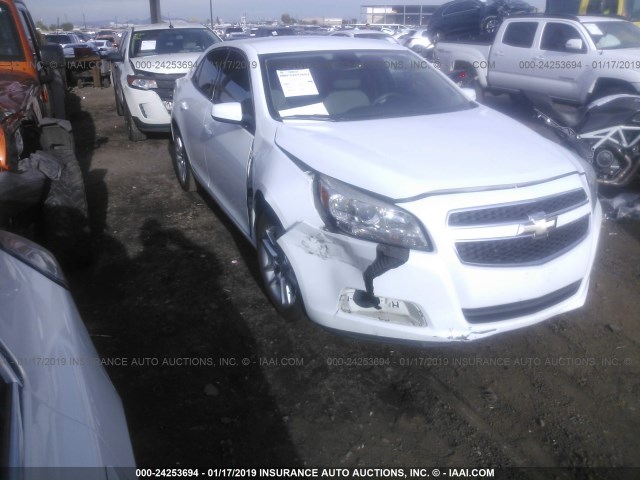 1G11D5RR0DF100165 - 2013 CHEVROLET MALIBU 1LT თეთრი ფოტო 6