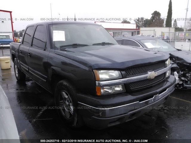 2GCEC13T351169255 - 2005 CHEVROLET SILVERADO C1500 GRAY photo 1