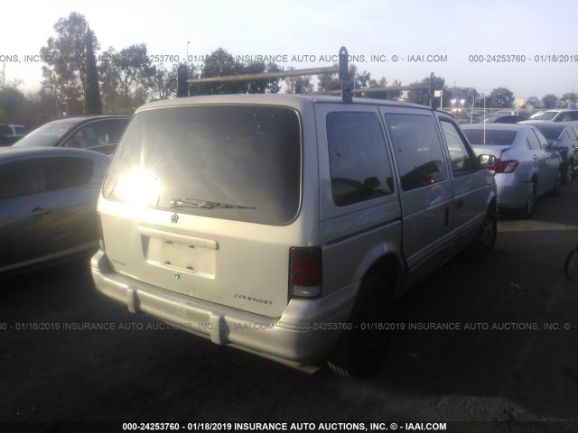 2B4GH2532SR385752 - 1995 DODGE CARAVAN SILVER photo 4