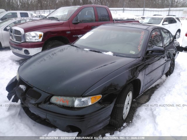 1G2WK52JX3F160576 - 2003 PONTIAC GRAND PRIX SE BLACK photo 2