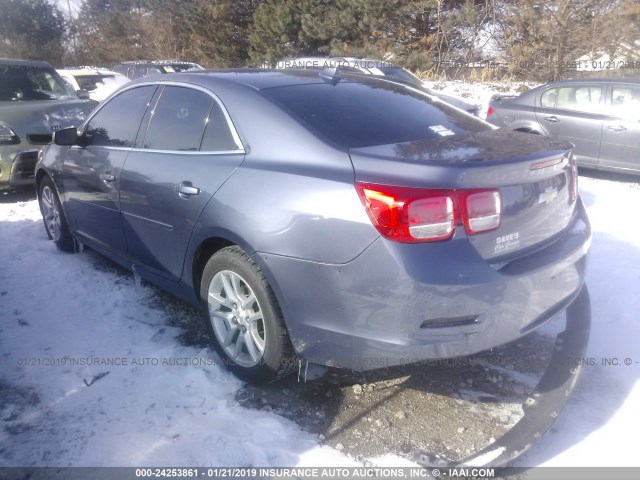 1G11C5SA5DF213892 - 2013 CHEVROLET MALIBU 1LT ლურჯი ფოტო 3