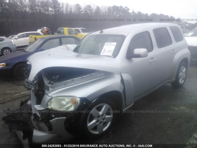 3GNCA23B09S628947 - 2009 CHEVROLET HHR LT SILVER photo 2