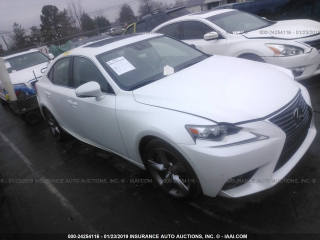 JTHBE1D25G5023636 - 2016 LEXUS IS 350 WHITE photo 1