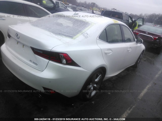 JTHBE1D25G5023636 - 2016 LEXUS IS 350 WHITE photo 4