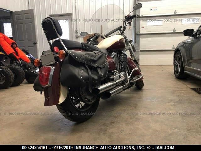 5VPCD15D613000394 - 2001 VICTORY MOTORCYCLES V92 C DELUXE MAROON photo 4