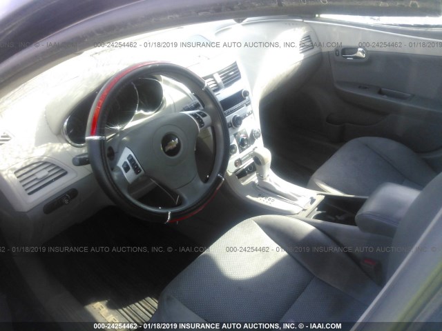 1G1ZB5E03CF100451 - 2012 CHEVROLET MALIBU LS BLACK photo 5