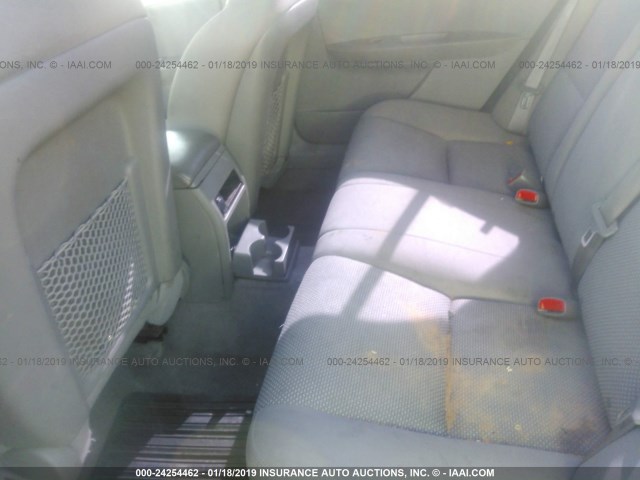 1G1ZB5E03CF100451 - 2012 CHEVROLET MALIBU LS BLACK photo 8