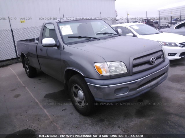 5TBJT32115S468173 - 2005 TOYOTA TUNDRA GRAY photo 1