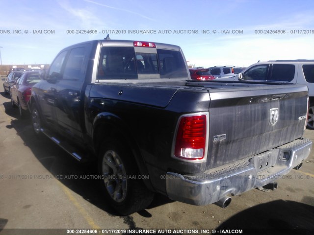 1C6RR7NT5GS357043 - 2016 RAM 1500 LARAMIE GRAY photo 3