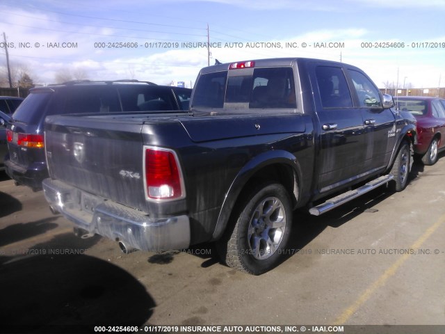 1C6RR7NT5GS357043 - 2016 RAM 1500 LARAMIE GRAY photo 4