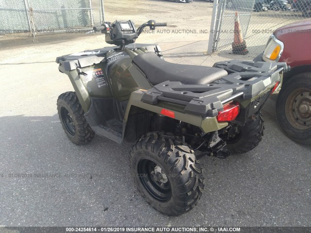 4XASEA503JA261375 - 2018 POLARIS SPORTSMAN 450 H.O. GREEN photo 3