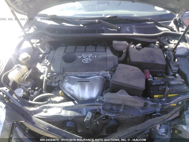 4T4BF3EK0AR061962 - 2010 TOYOTA CAMRY SE/LE/XLE 灰色 照片 10