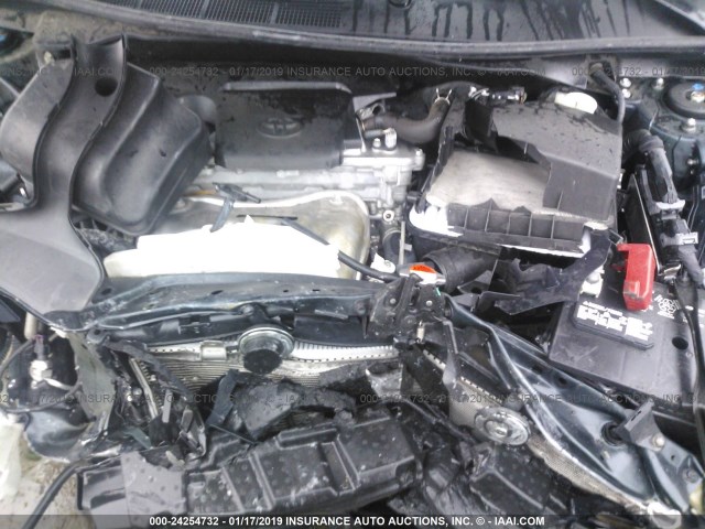 4T1BF1FK0GU121387 - 2016 TOYOTA CAMRY LE/XLE/SE/XSE BLACK photo 10