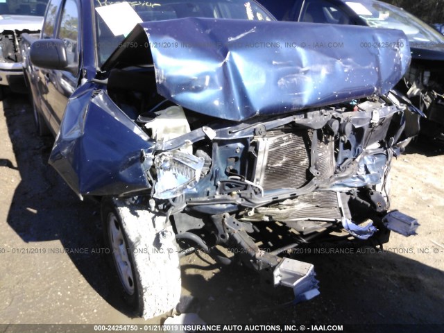 5TETX22N77Z354010 - 2007 TOYOTA TACOMA ACCESS CAB ნაცრისფერი ფოტო 6