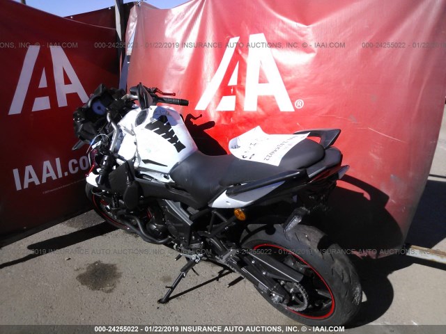 JKALEEC11DDA09849 - 2013 KAWASAKI LE650 C WHITE photo 3