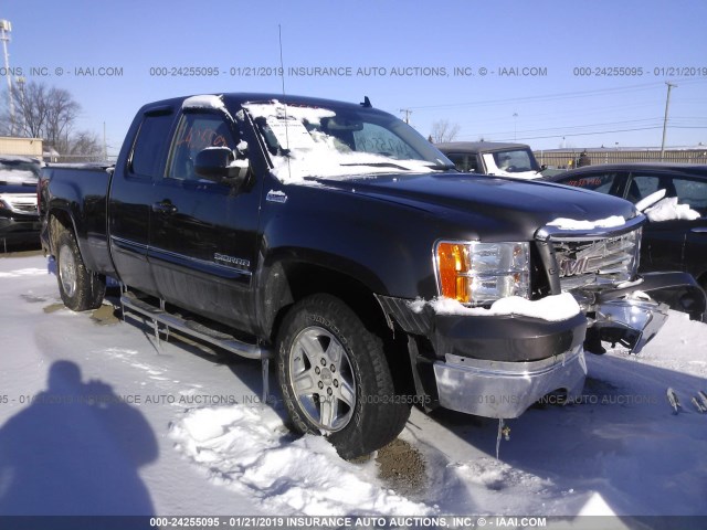 1GTR2WE33BZ253366 - 2011 GMC SIERRA K1500 SLT GRAY photo 1