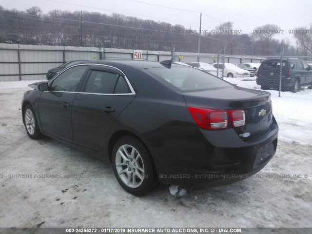 1G11C5SL8FF250018 - 2015 CHEVROLET MALIBU 1LT BLACK photo 3