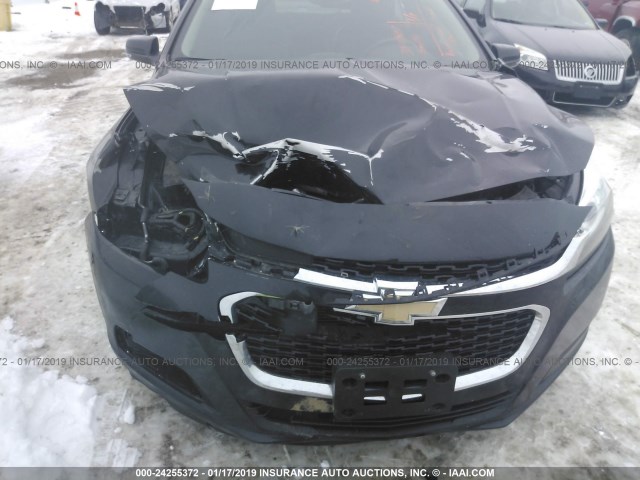 1G11C5SL8FF250018 - 2015 CHEVROLET MALIBU 1LT BLACK photo 6