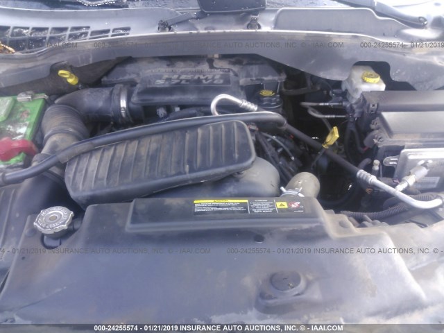 1D4HB48D34F137385 - 2004 DODGE DURANGO SLT GRAY photo 10