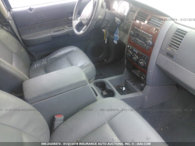 1D4HB48D34F137385 - 2004 DODGE DURANGO SLT GRAY photo 5