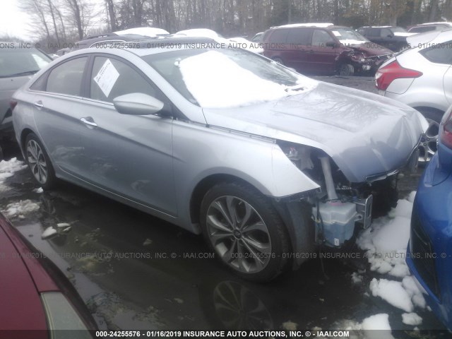 5NPEC4AB3DH699993 - 2013 HYUNDAI SONATA SE/LIMITED SILVER photo 1