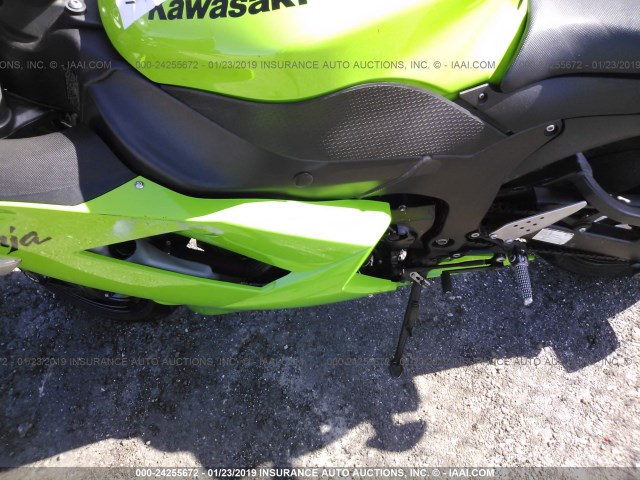 JKAZX4P157A001023 - 2007 KAWASAKI ZX600 P GREEN photo 9