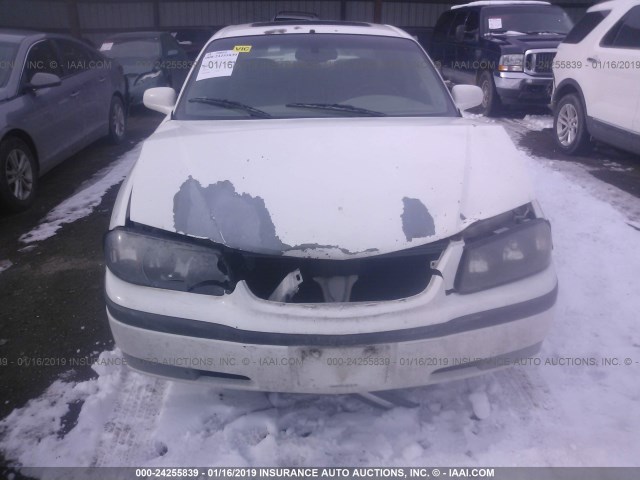 2G1WH55K039279673 - 2003 CHEVROLET IMPALA LS 白色 照片 6