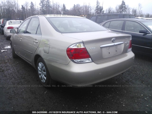 4T1BE32K16U664086 - 2006 TOYOTA CAMRY LE/XLE/SE BEIGE photo 3