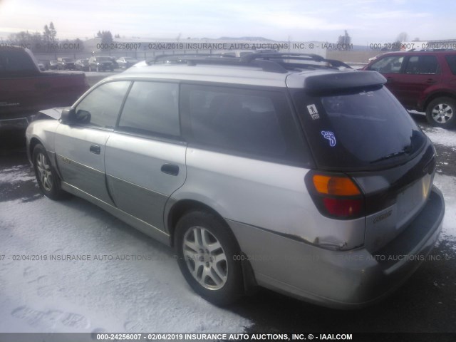 4S3BH675637648279 - 2003 SUBARU LEGACY OUTBACK AWP 银色 照片 3