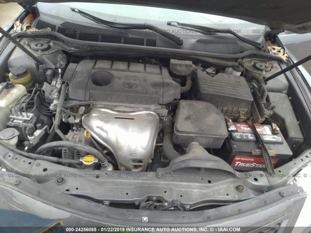 4T1BF3EK4BU216671 - 2011 TOYOTA CAMRY SE/LE/XLE 灰色 照片 10
