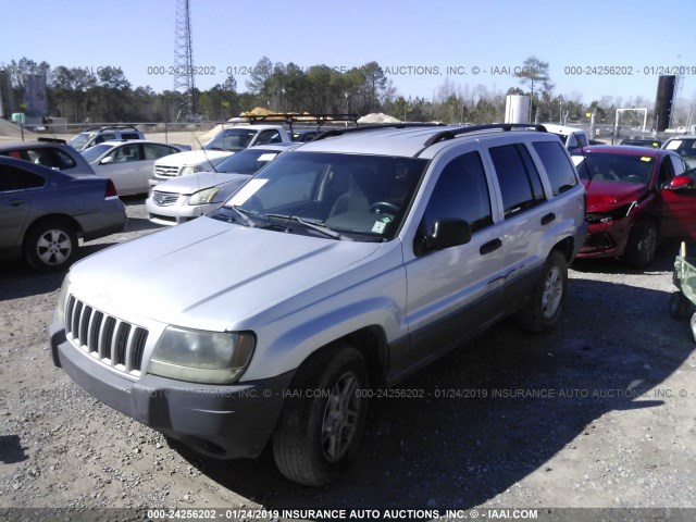 1J4GX48S84C393929 - 2004 JEEP GRAND CHEROKEE LAREDO/COLUMBIA/FREEDOM 银色 照片 2