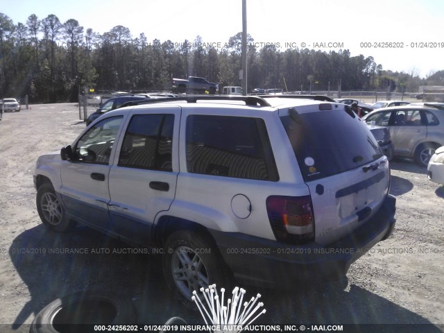 1J4GX48S84C393929 - 2004 JEEP GRAND CHEROKEE LAREDO/COLUMBIA/FREEDOM 银色 照片 3