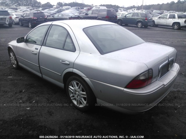 1LNHM87A83Y669395 - 2003 LINCOLN LS فضي صورة 3